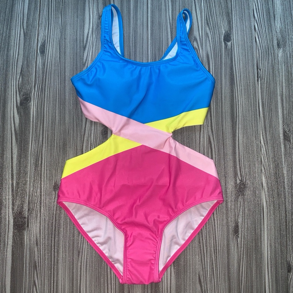 Girls Tyesmo one piece swimsuit